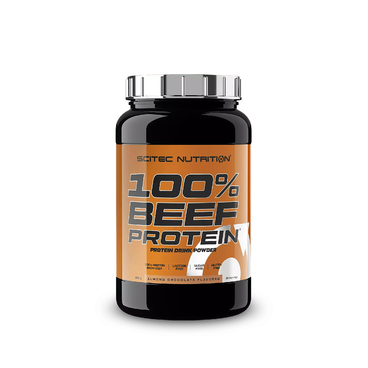 Scitec Nutrition - 100% Beef Protein (900 gram - Almond/Chocolate)