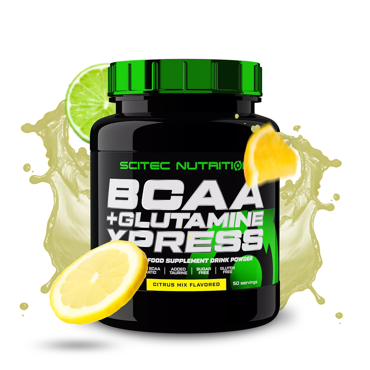 Scitec Nutrition - BCAA + Glutamine Xpress (600 grams - Citrus Mix)