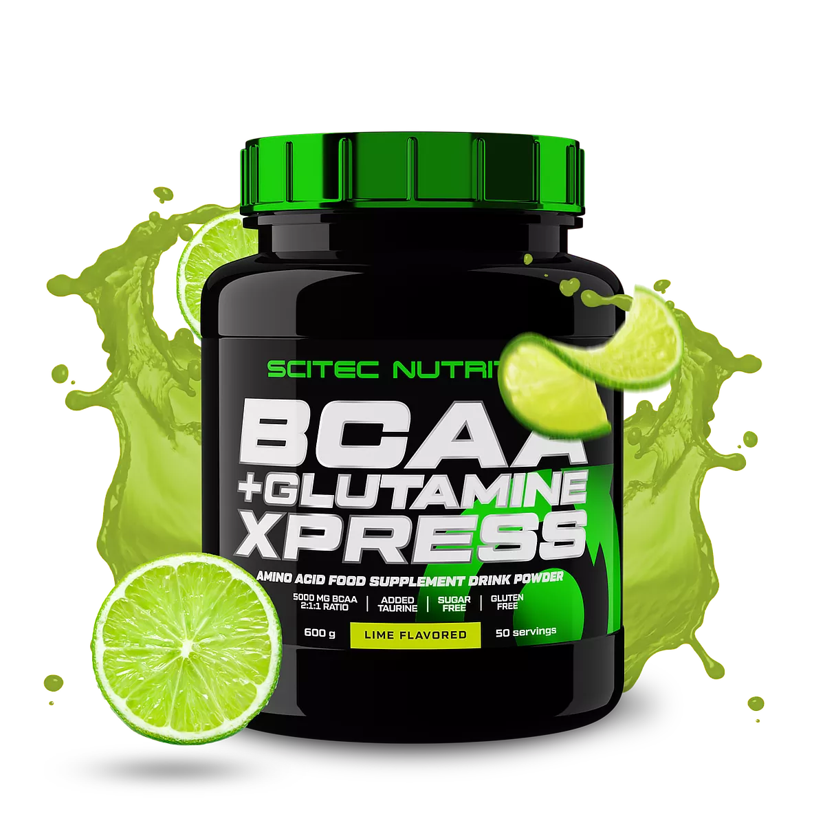 Scitec Nutrition - BCAA + Glutamine Xpress (600 gram - Lime)