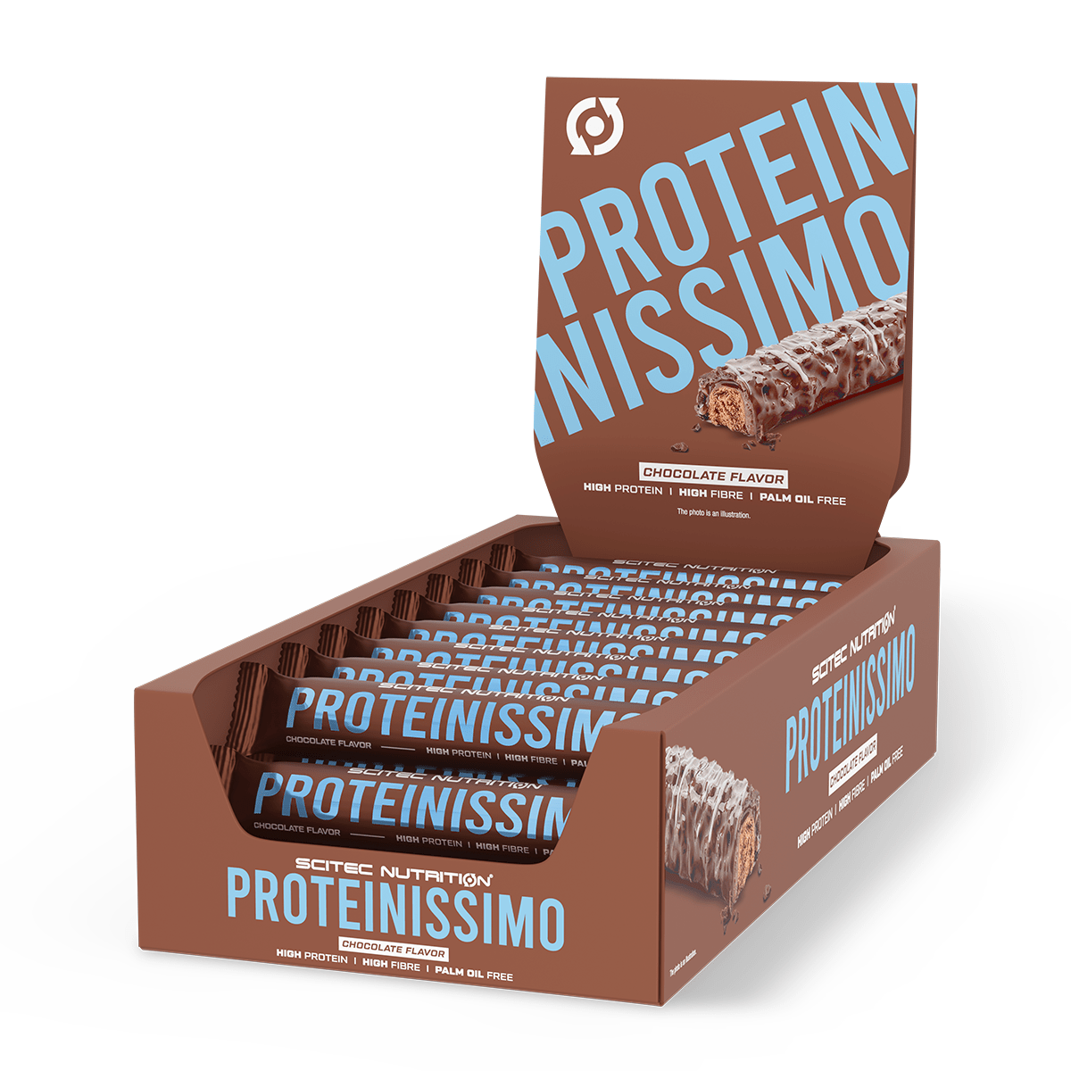 Scitec Nutrition - Proteinissimo Bar (24 x 50 grams - Chocolate)