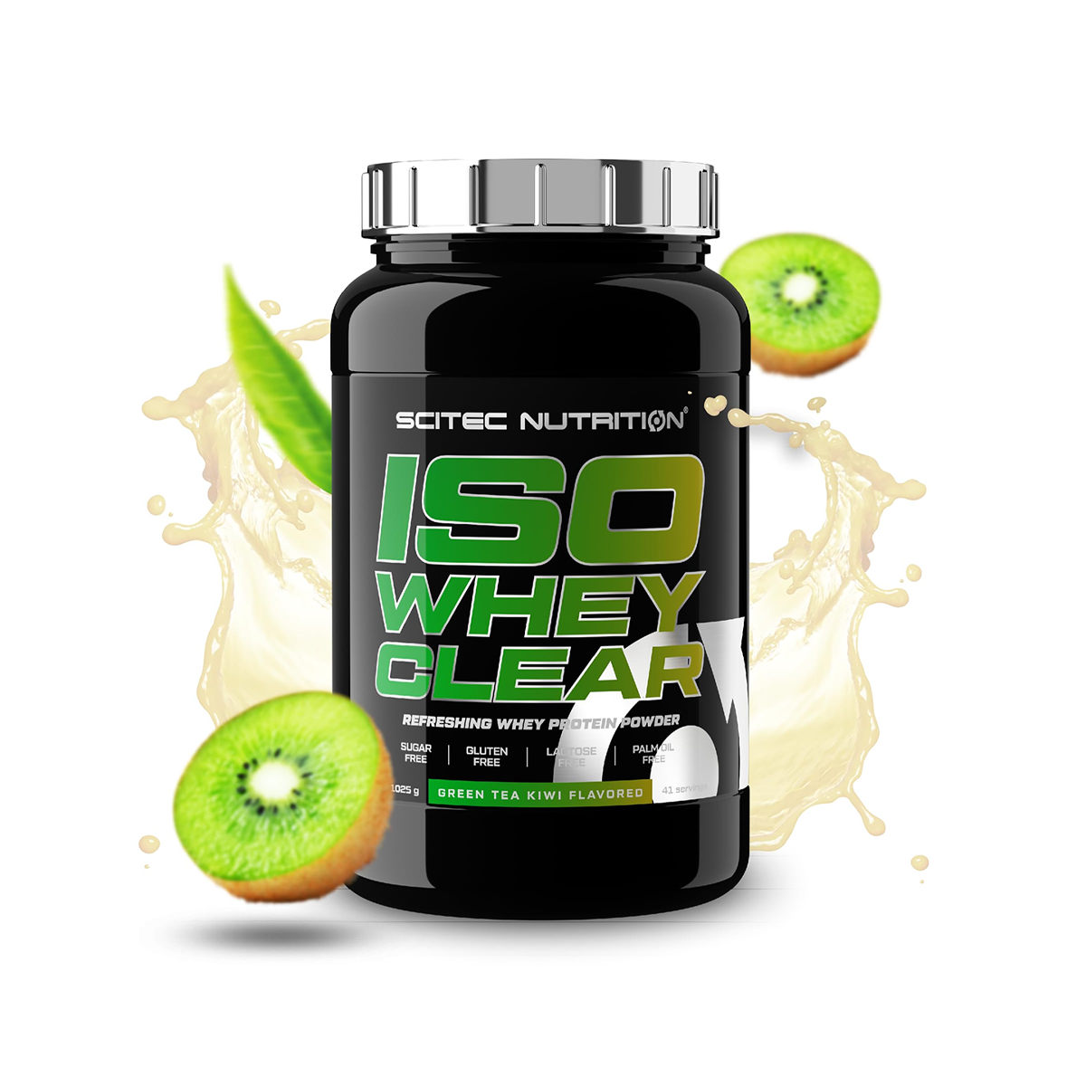Scitec Nutrition - Iso Whey Clear (1025 gram - Green Tea/Kiwi)