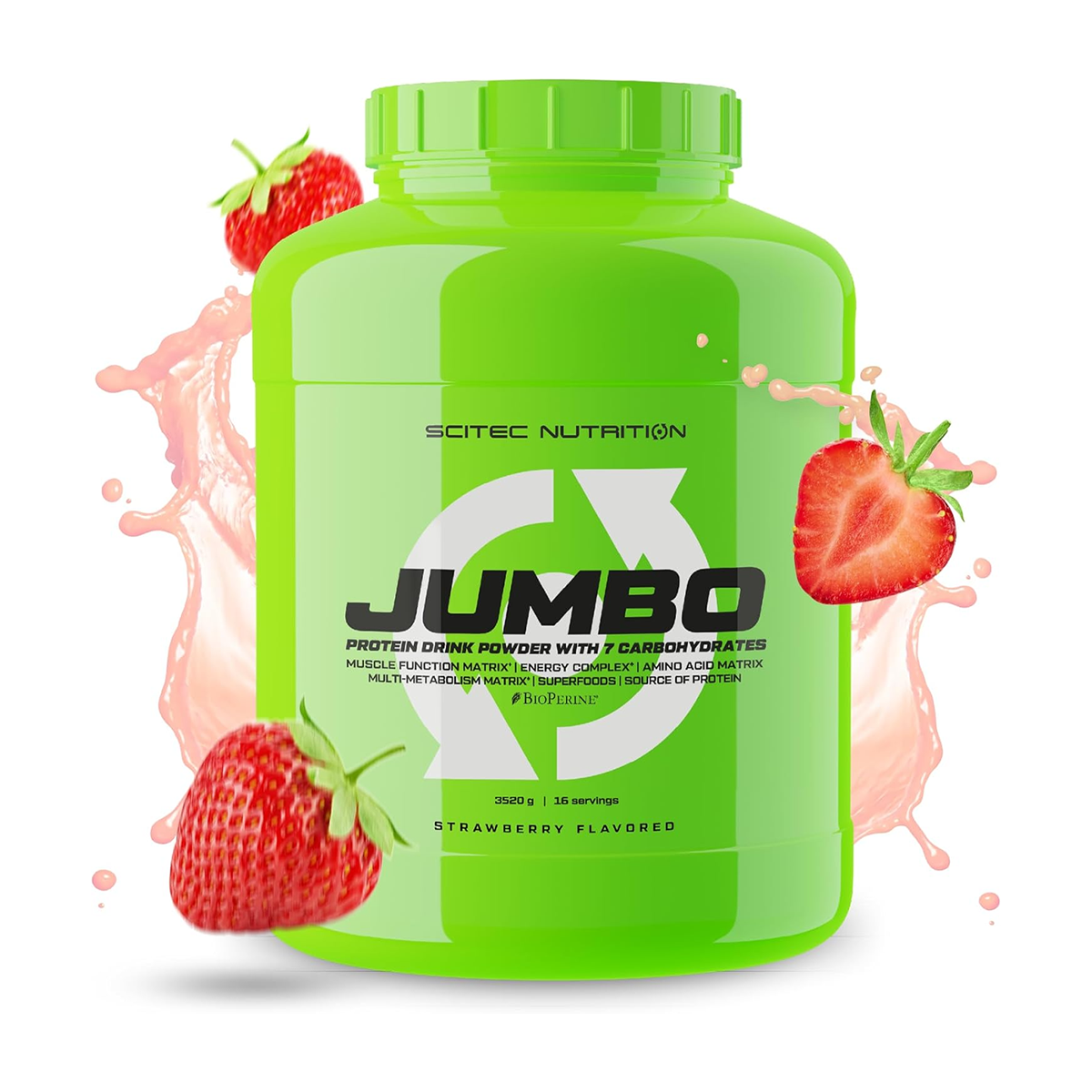 Scitec Nutrition - Jumbo (3520 grams - Strawberry)