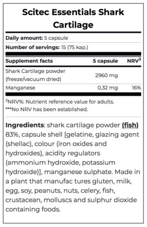scitec-nutrition-shark-cartilage-75-caps-supplement-facts