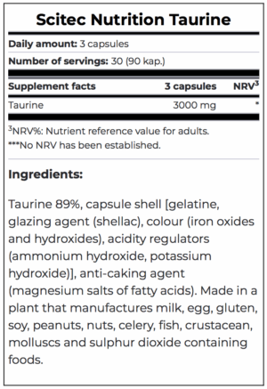 scitec-nutrition-taurine-supplement-facts