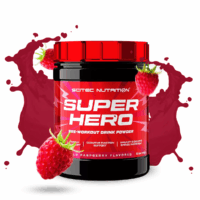 Scitec Nutrition - Superhero Pre-Workout (285 gram - Wild Raspberry)